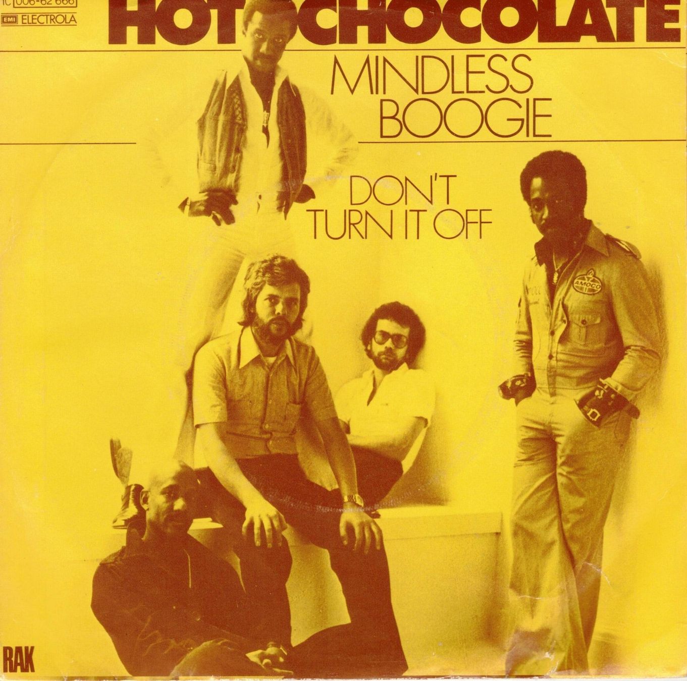 Vinyles: Single7  Hot Chocolate  -- Mindless Boogie – D'occasion à Rheinau par thealbum