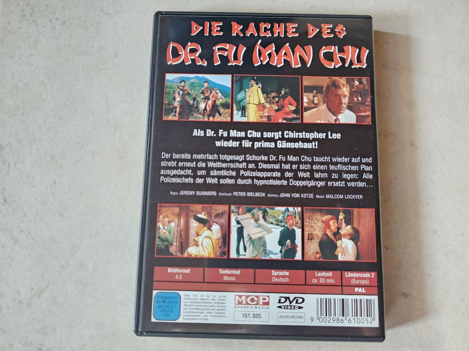 Alle DVDs: Die Rache des Dr. Fu Man Chu – Gebraucht aus Schneisingen von backstore24 1