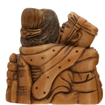 Statuette: Erotische Schnitzerei, Netsuke – Usato da Fehraltorf venduto da Swisscollector 1