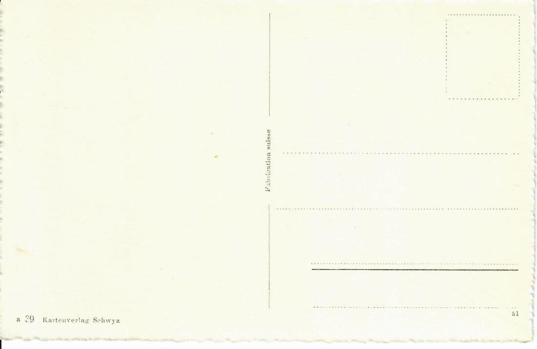 Cartoline postali: Schwyz Kapuzinerkloster – Usato da Hochdorf venduto da Ziegel-16 1