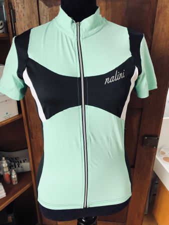 Nalini Radtrikot kurzarm mint schwarzweiss Gr. S Sommer T...