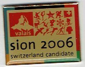Plaketten & Abzeichen: Olympiade 2006 Candidate – Gebraucht aus Hinterkappelen von Schampus