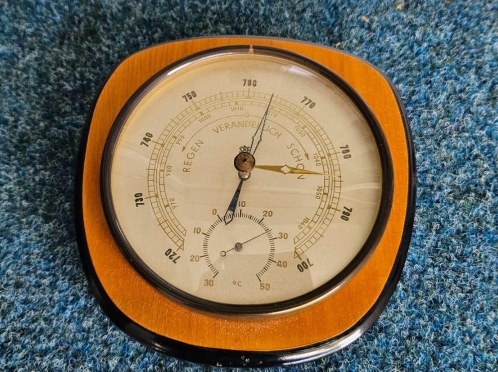 Antike Wetterstation/ Hygrometer/ Barometer, W. Koch Zürich Kaufen