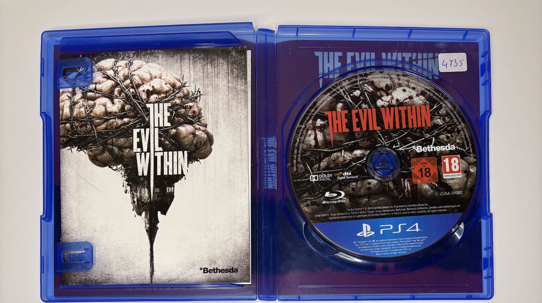 Giochi: PS4 - The Evil Within – Usato da Allschwil venduto da Bullach 1