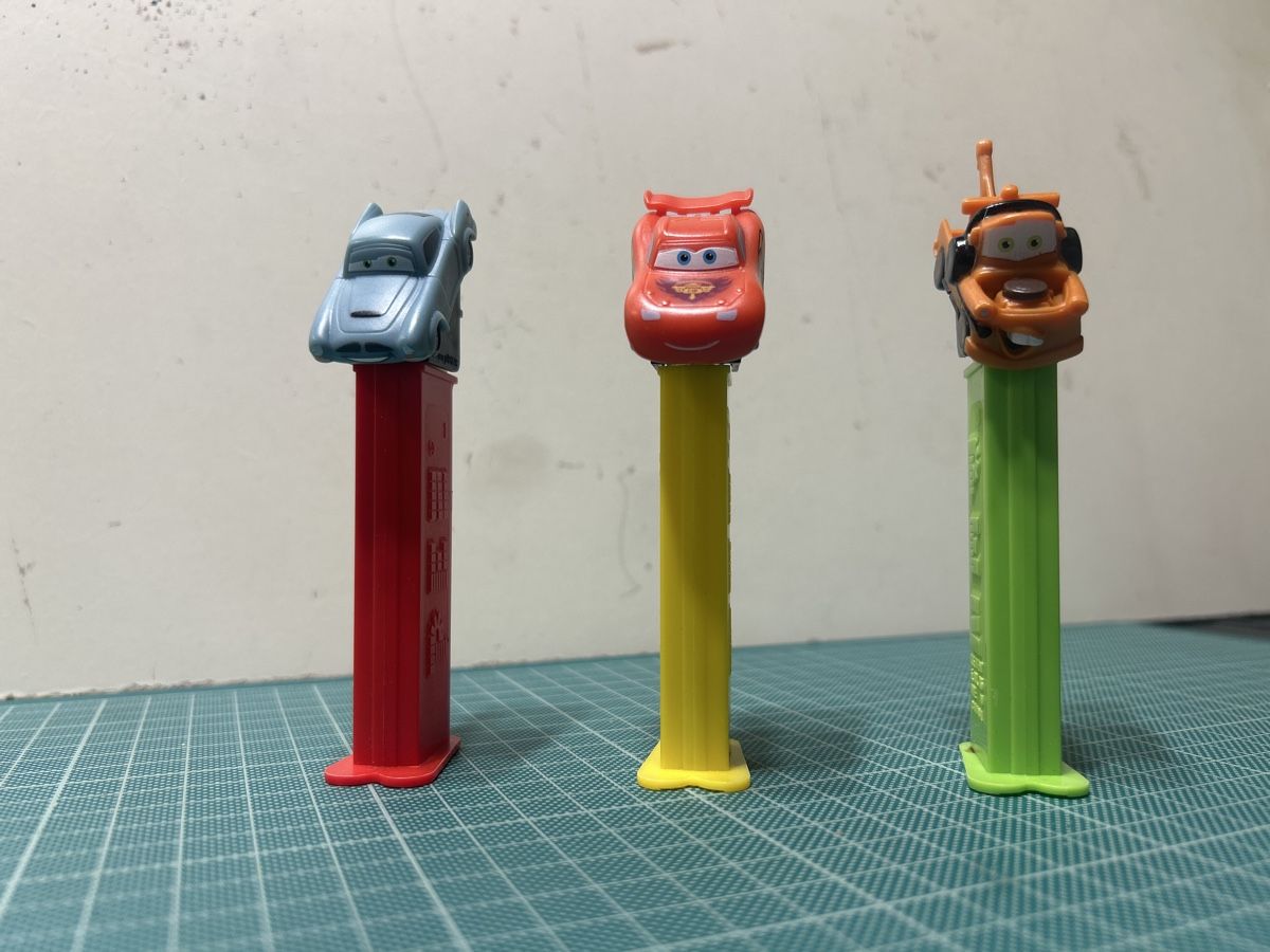 Pez Statuette: PEZ Cars – Usato da Gorduno venduto da dm0320