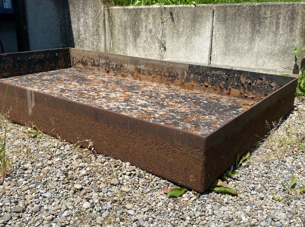 Stahl Wanne Becken Teich Kaufen auf Ricardo
