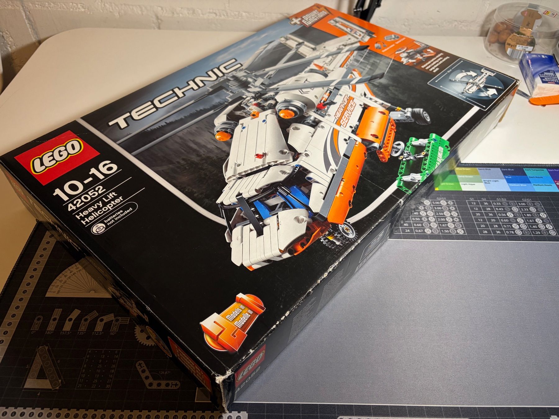 Lego Kit di costruzioni: LEGO Technic: Schwerlasthubschrauber (42052) – Usato da Burgdorf venduto da Mike003 1