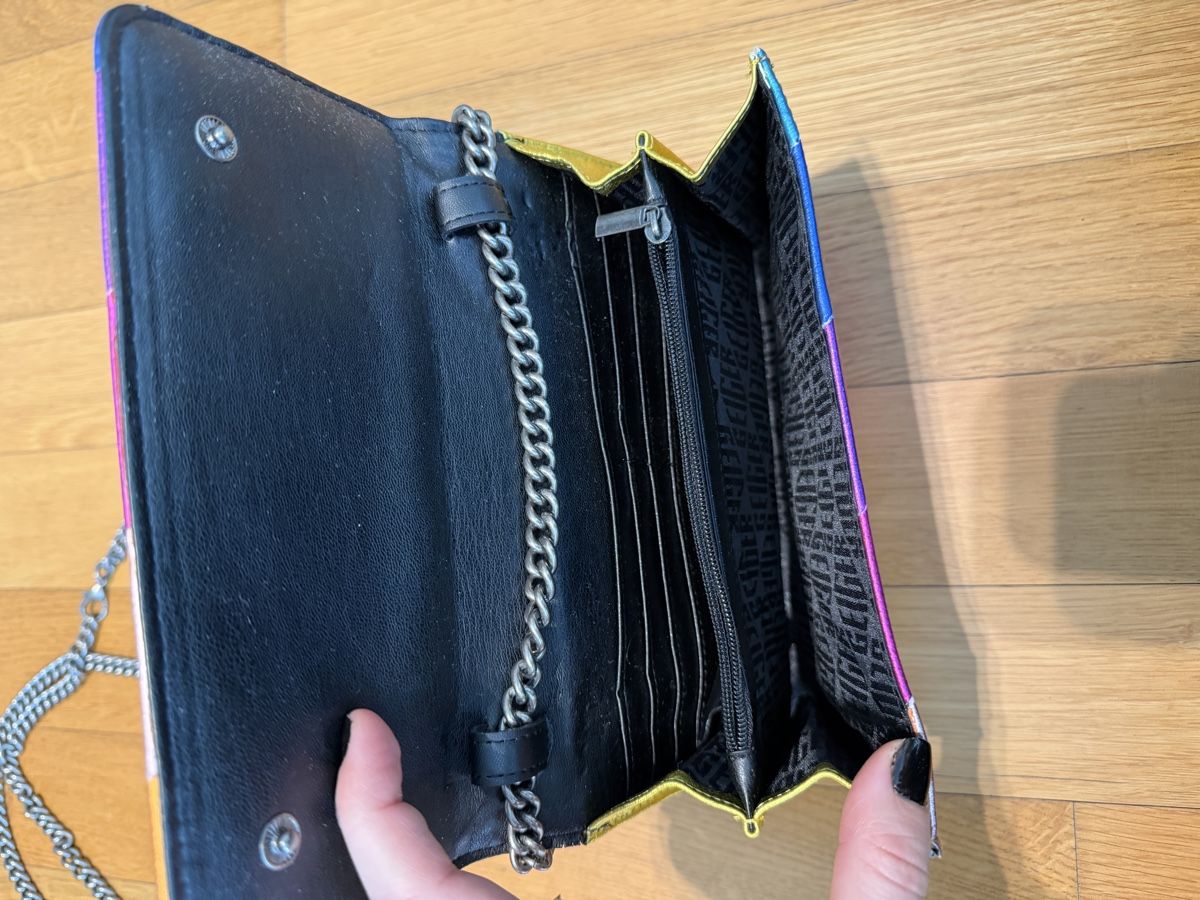 Kurt Geiger Borse da donna: Kurt Geiger London Rainbow Clutch – Nuovo (secondo la descrizione) da Zürich venduto da vik_nzx9 2
