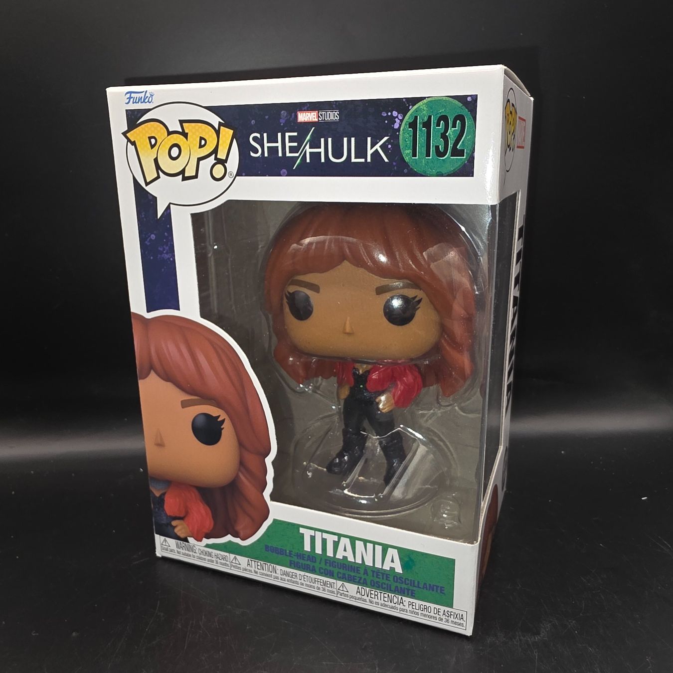Funko Statuette: Funko Pop! Marvel She-Hulk Titania #1132 – Usato da Düdingen venduto da Nerdworld