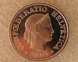 10 Rappen 2007 stgl *niegelnagelneu!* unzirkuliert