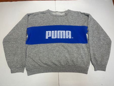 Vintage 80s Puma Sweatshirt Sz L