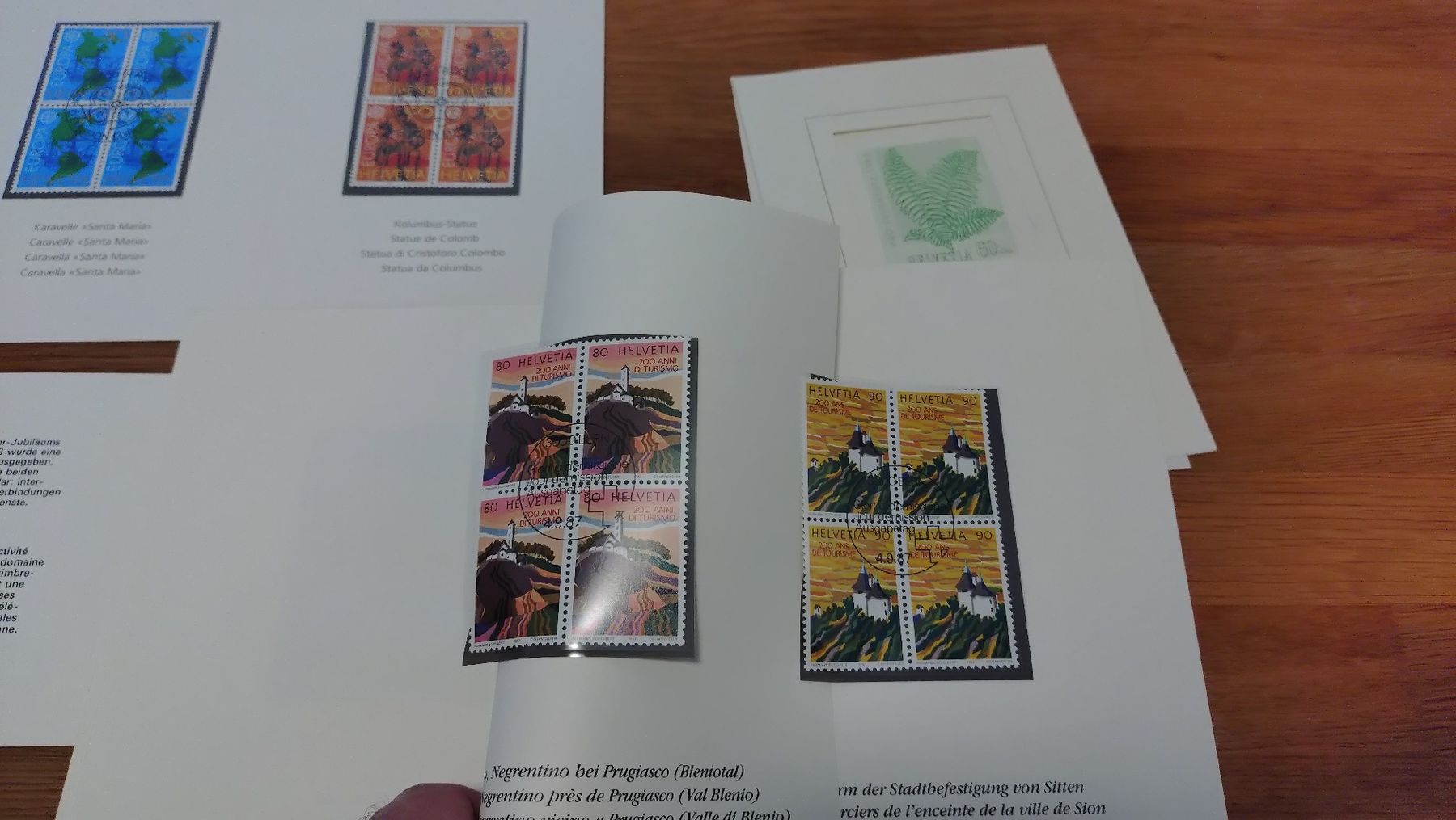 Tutti i francobolli: Briefmarken Sonderausgaben Schweiz – Nuovo (secondo la descrizione) da Tägerschen venduto da cupra81 8