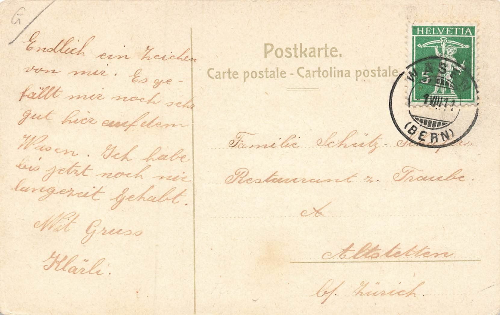 Cartoline postali: Wasen im Emmental – Usato da Schwyz venduto da Seffi56 1