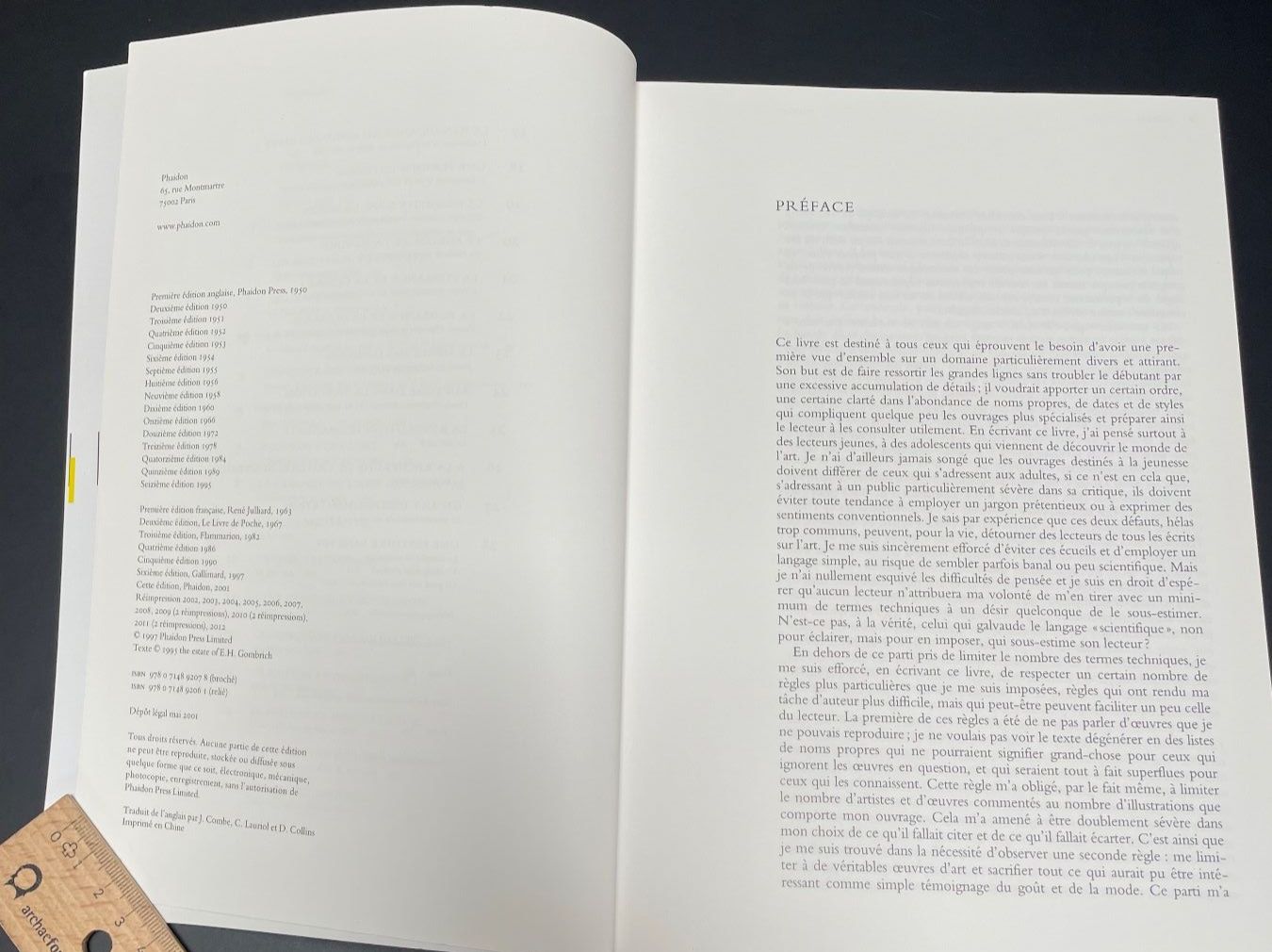 Libri: Histoire de l'art - E. H. Gombrich – Usato da Romanel-sur-Lausanne venduto da seb_9c2t 1
