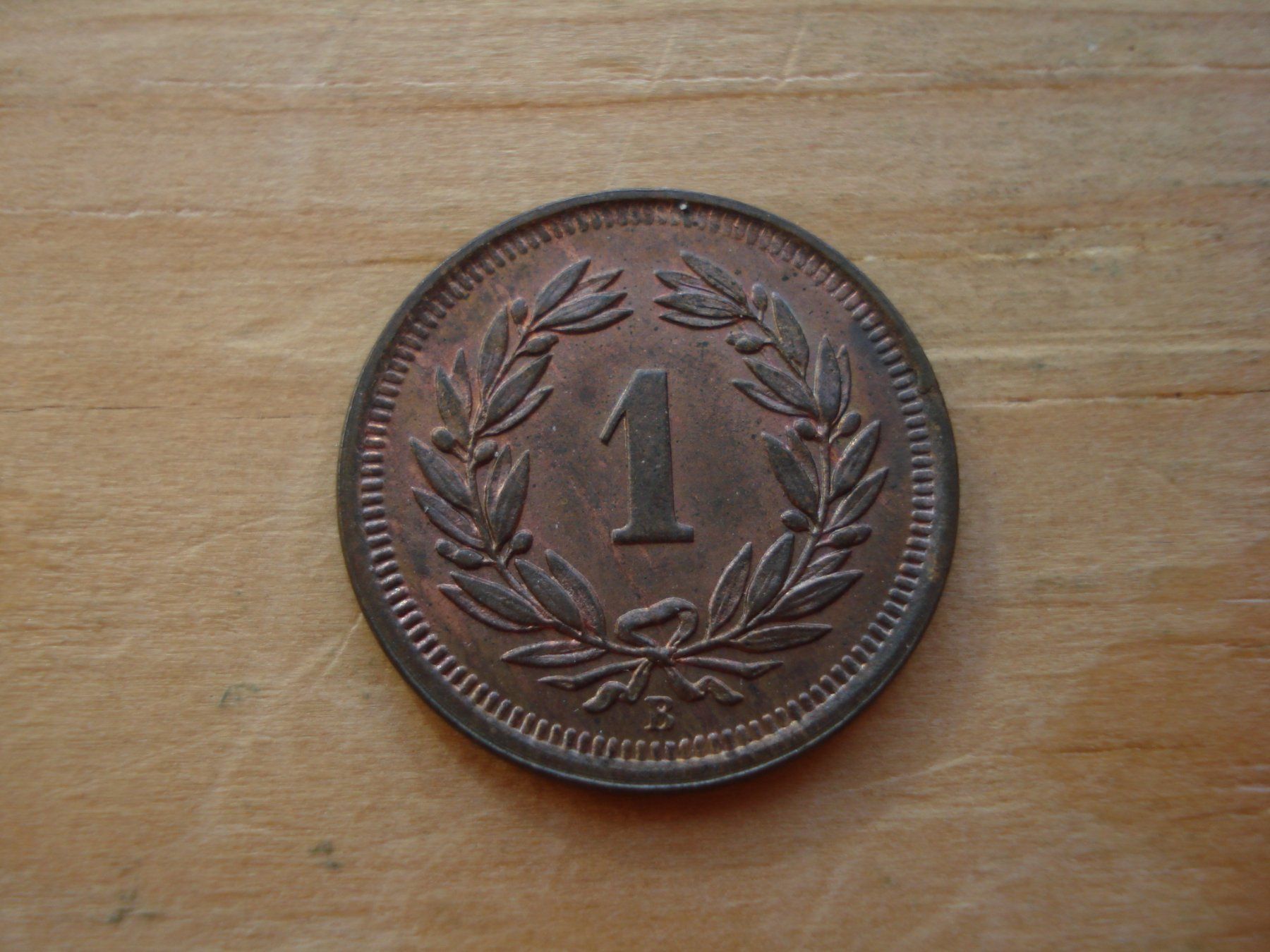 Alle Münzen: (Z2) 1 Rappen 1907 UNZ – Gebraucht aus Erlach von Net-Coins 1