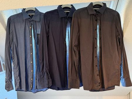 3 Pierre Cardin Hemden Set Grösse 39