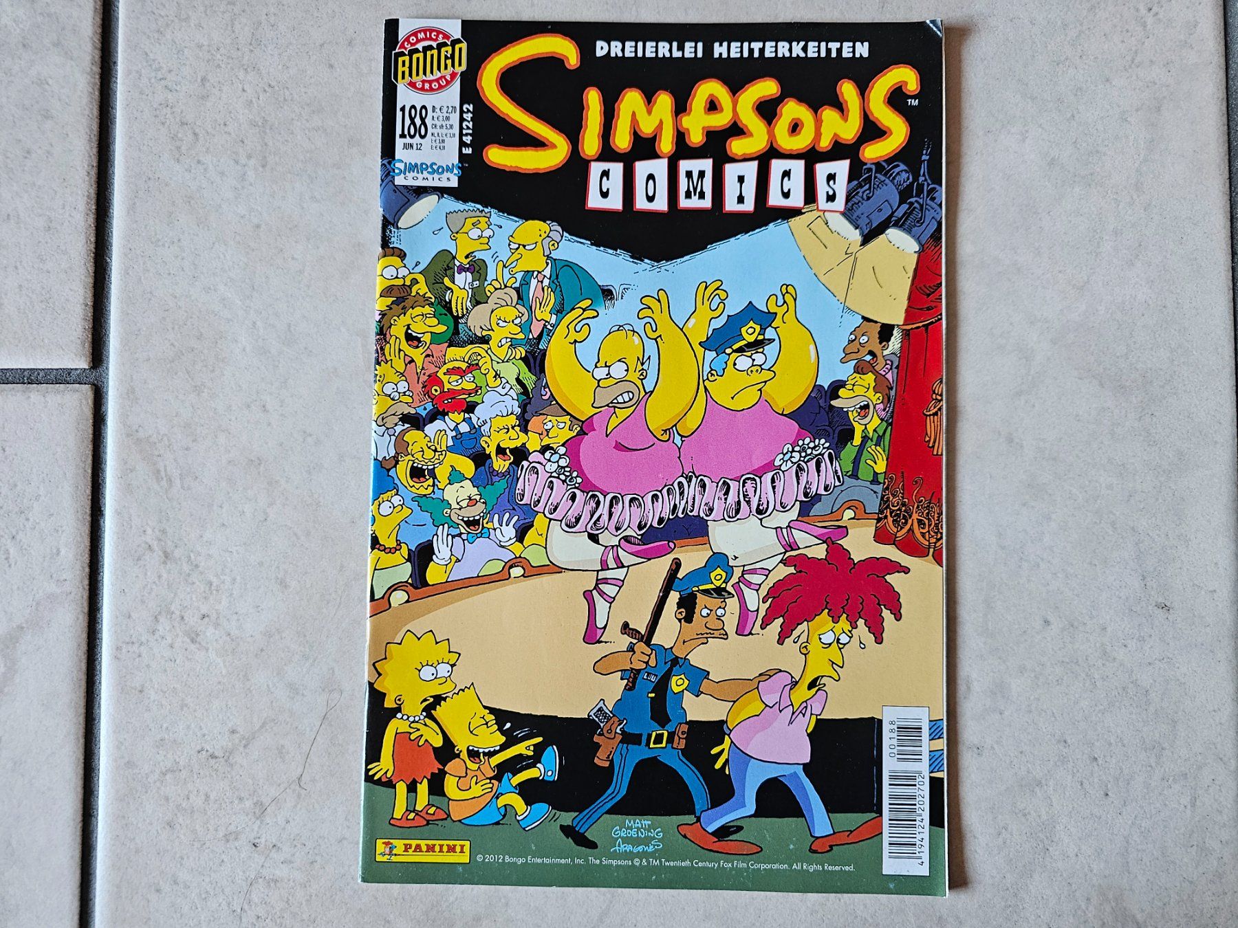 Comics: Simpsons Comic  -  Heft #188 – Gebraucht aus Schneisingen von backstore24