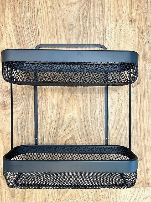 Scaffali: Küchenregal Schwarz Industrial Style, 2-teilig – Usato da Seewen Sz venduto da car_95zr 4