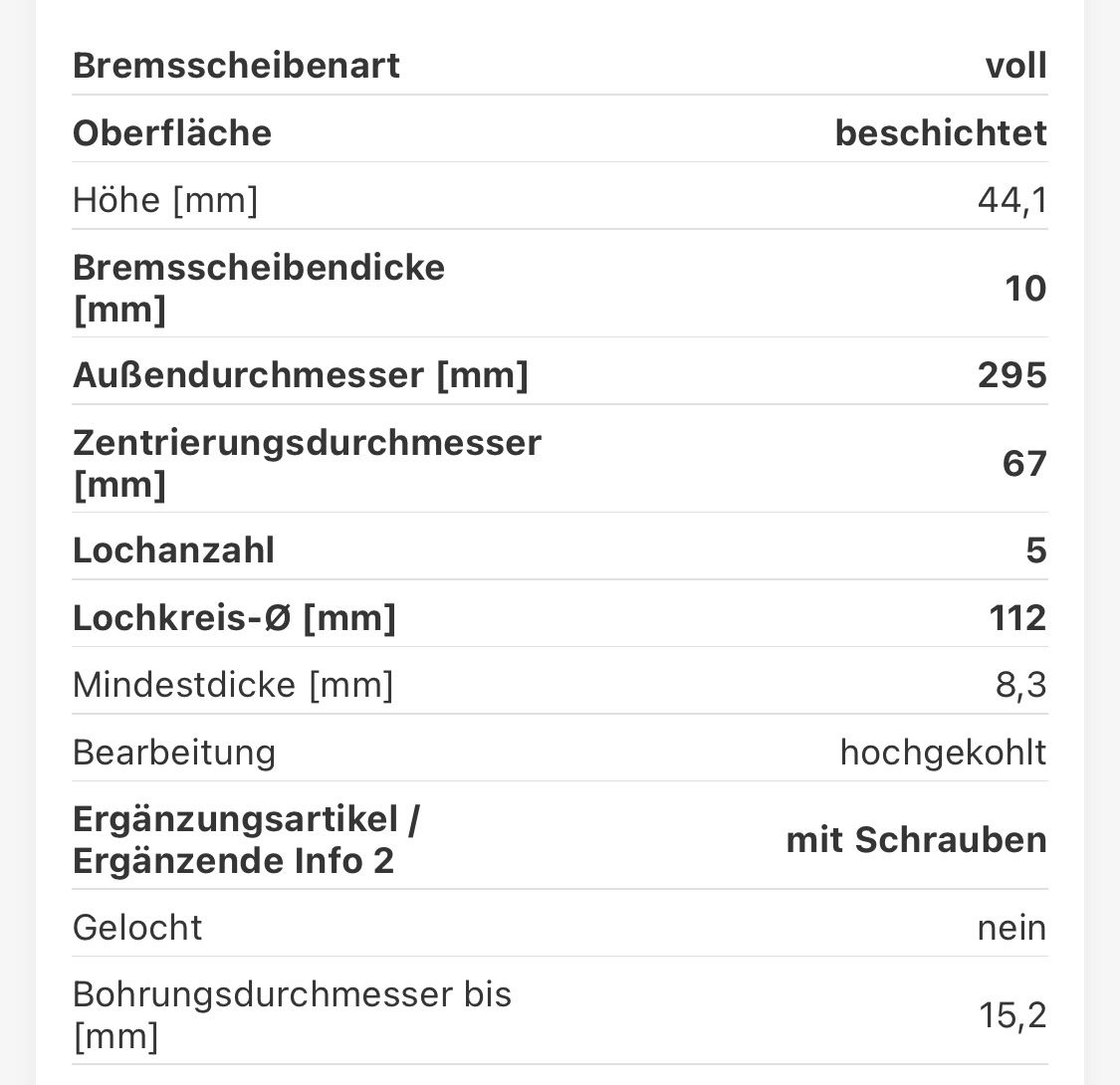 Bosch Tutti pezzi di ricambio auto: Bosch Bremsscheiben – Nuovo e nell'imballaggio originale da Sarmenstorf venduto da AL_Ex1 2