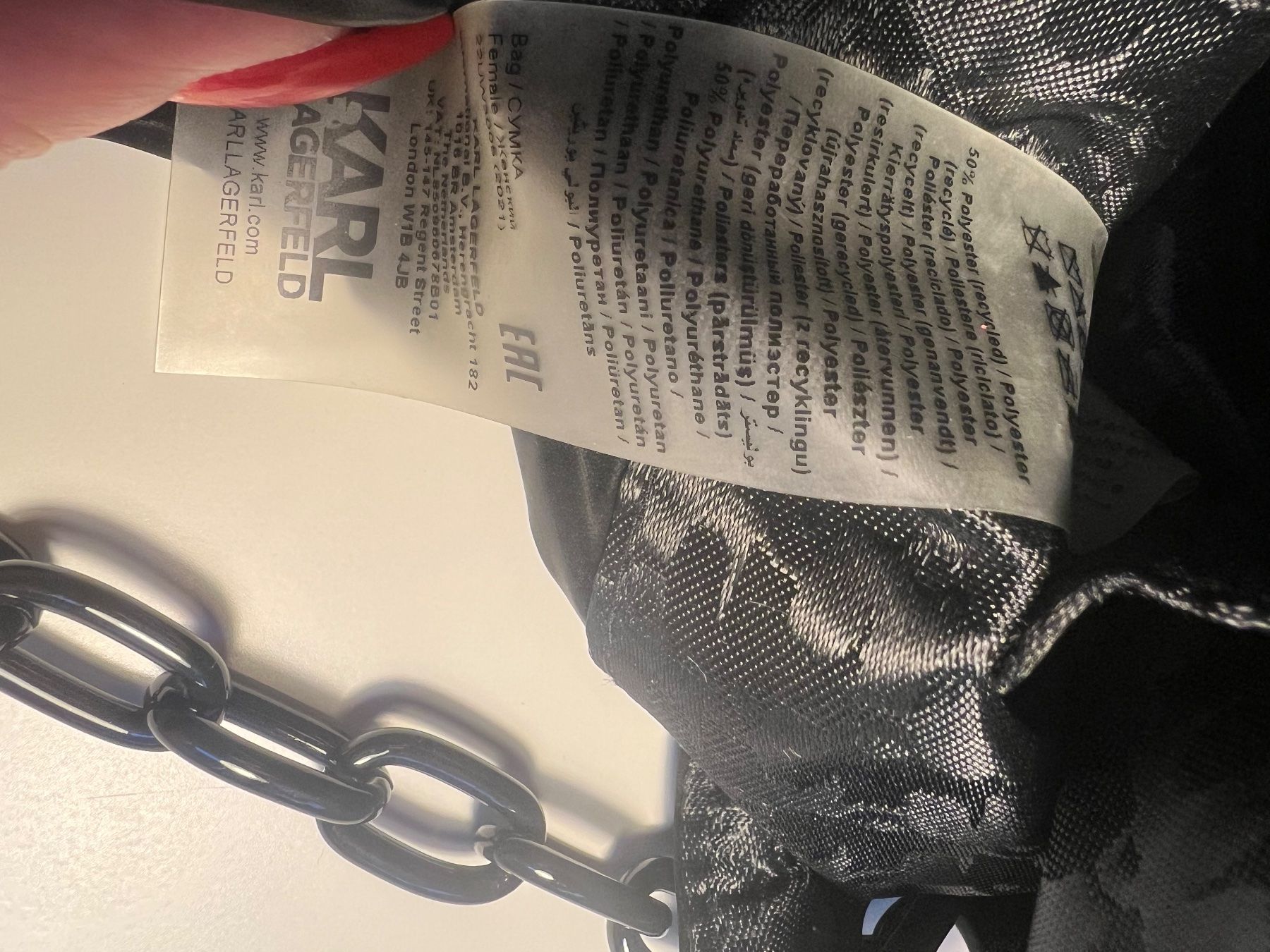 Karl Lagerfeld Borse da donna: Karl Lagerfeld Umhängetasche – Nuovo (secondo la descrizione) da Domat/Ems venduto da relijala 3