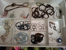 Schmuck Konvolut, Modeschmuck, gebraucht