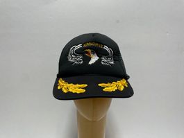 Vintage 80s Trucker Cap Airborne USA Air Army