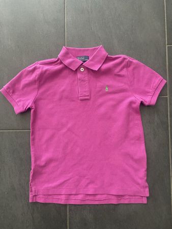 Pink Polo Shirt Ralph Lauren Grösse 128 — TOP Zustand!