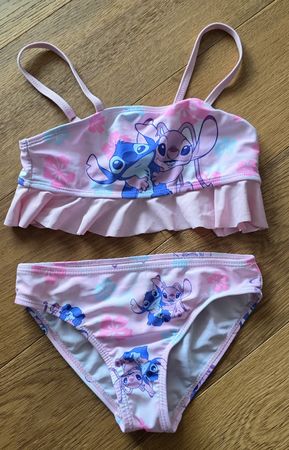 Bikini Disney Lilo & Stitch pink Grösse 122/128 