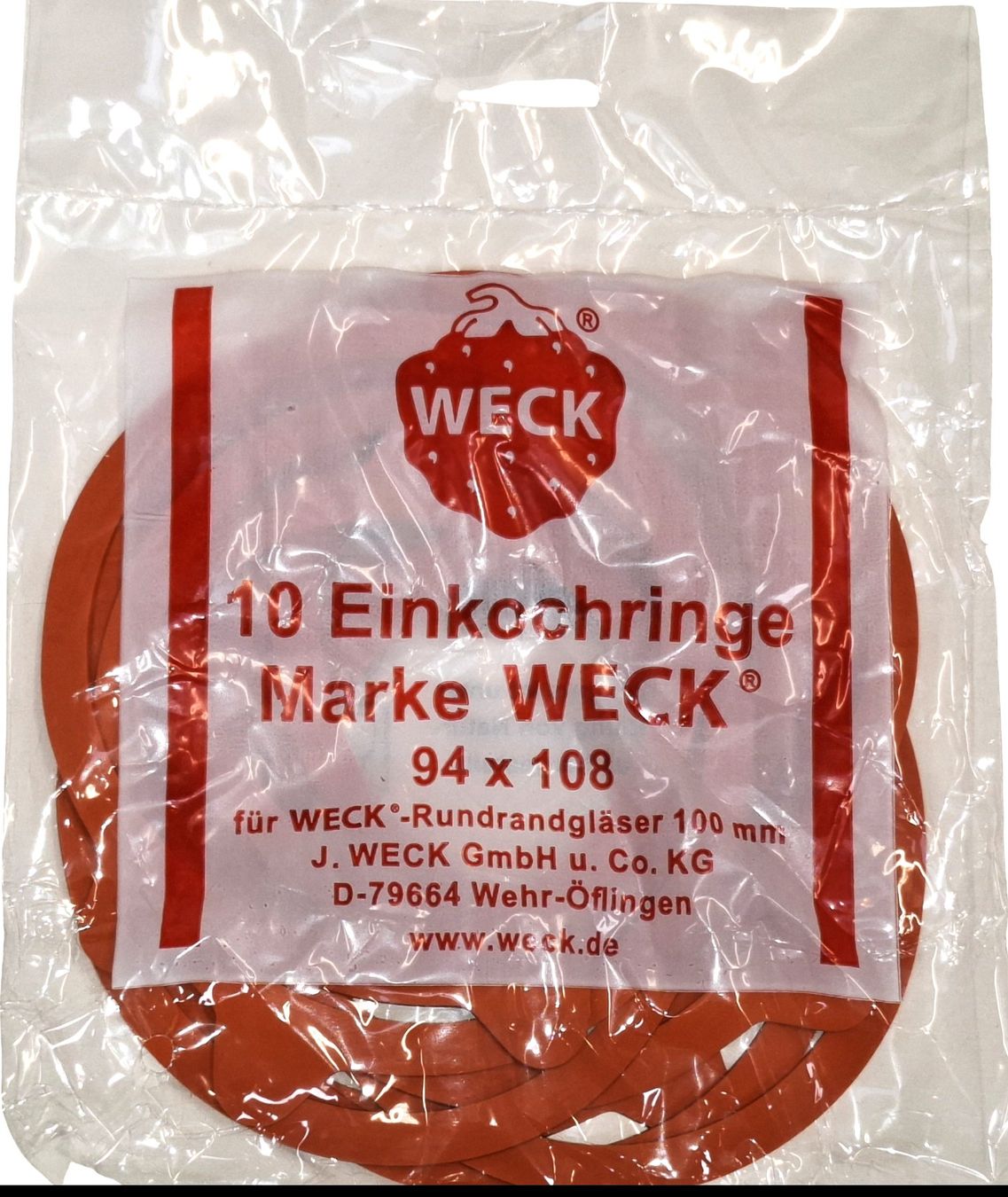 Weck Contenitori & Simili: WECK Einkochringe 10Stk. 100mm – Nuovo e nell'imballaggio originale da Wil SG venduto da Restwert_Wil
