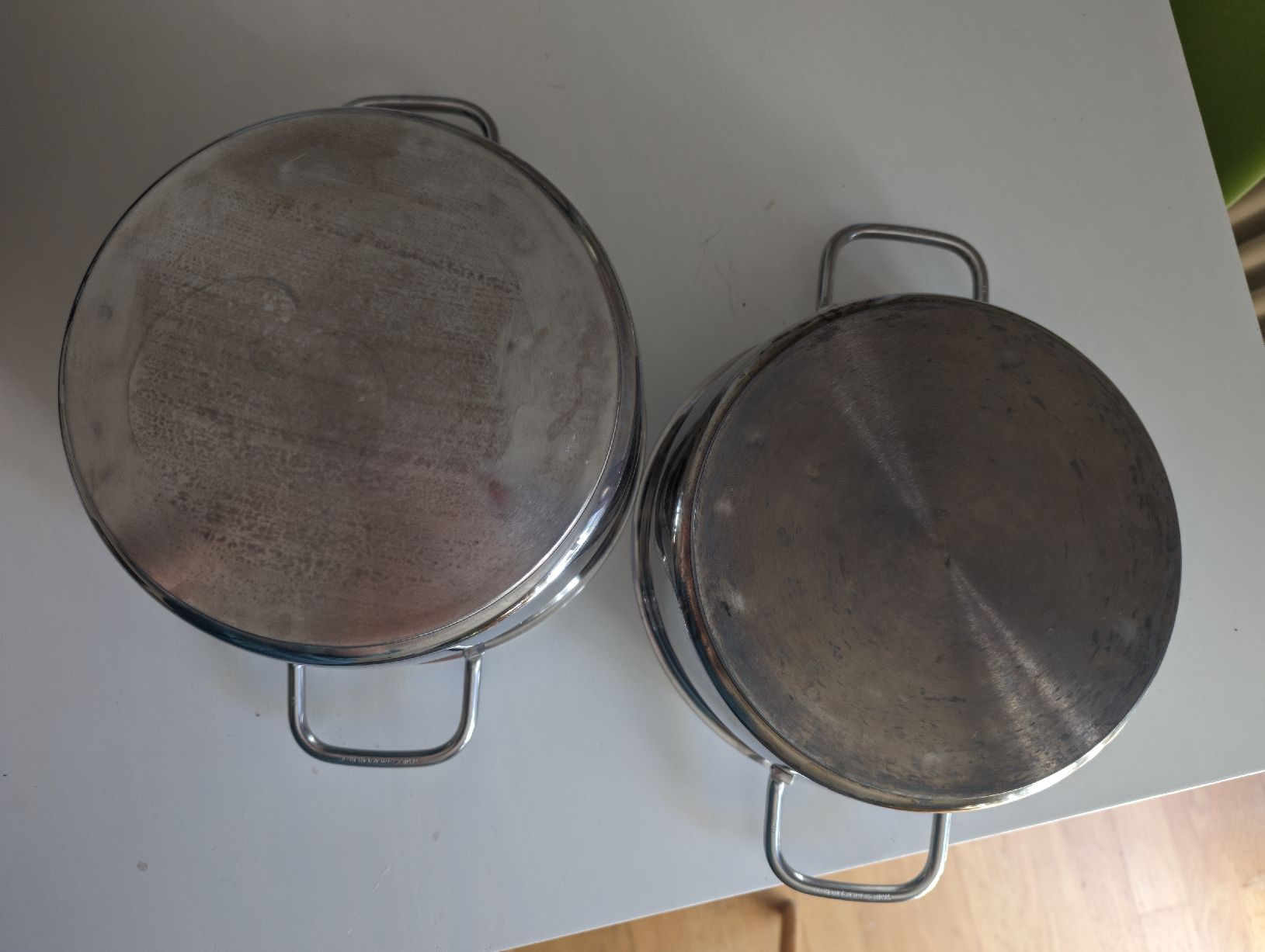 WMF Pentole: 2 Töpfe aus Edelstahl von WMF – Usato da Langendorf venduto da KleeneFlaume 3