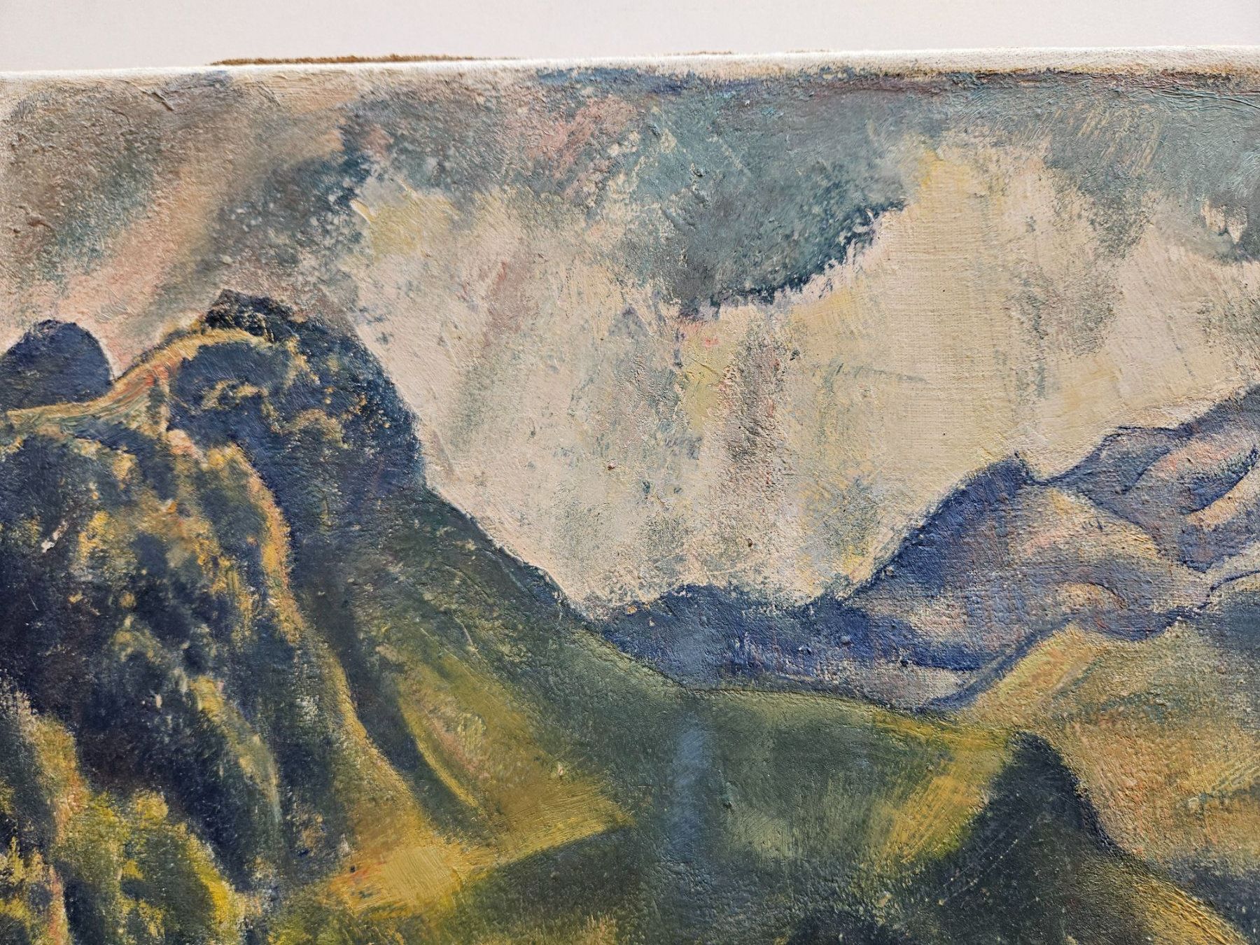 Dipinti: Arnold Schär 1893 - 1957 "Appenzeller Landschaft" – Usato da Wisen SO venduto da gralstrand 1