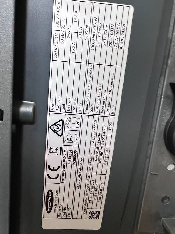 Fronius Inverter: Onduleur Fronius – Usato da Ponthaux venduto da joa_h9gy 3