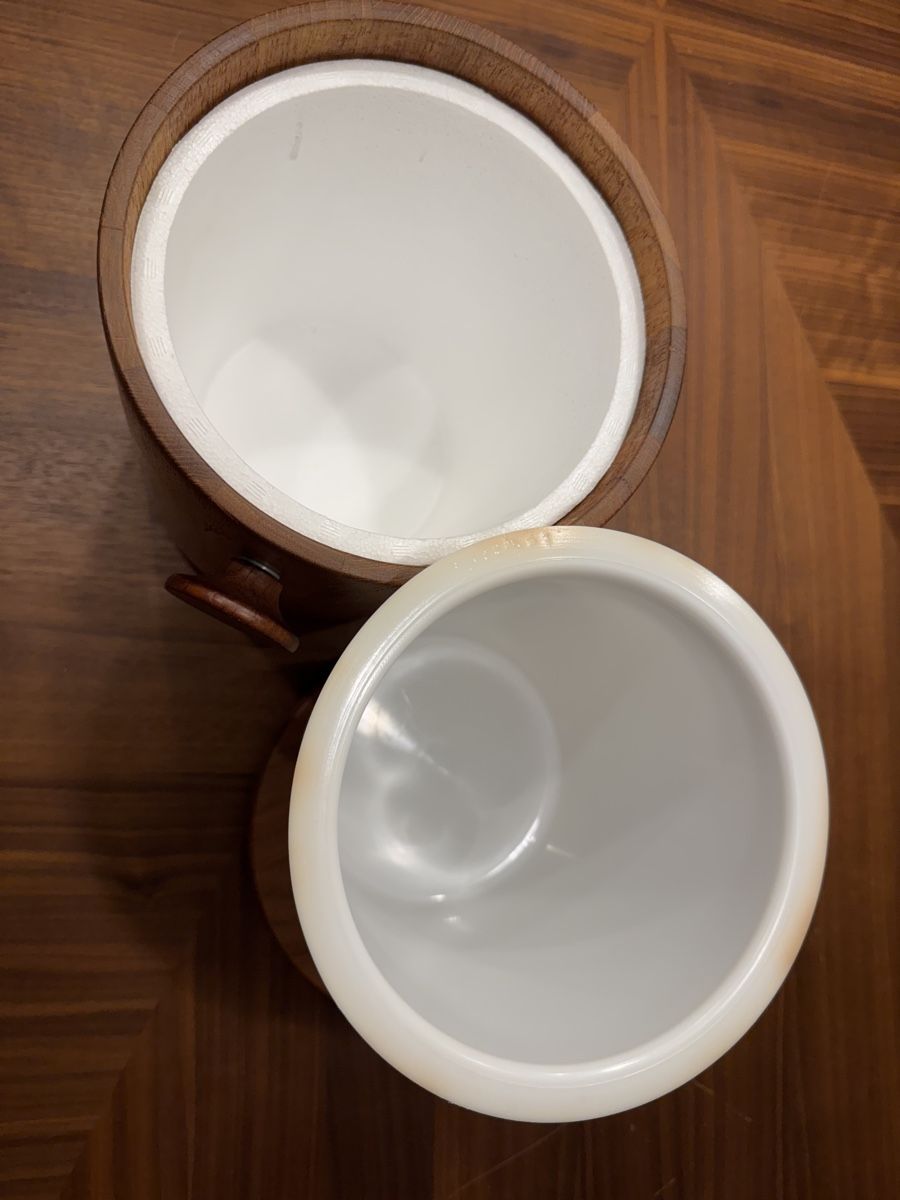 Altro: Vintage Teak Weinkühler / Sektkühler / Eiskübel – Usato da Grenchen venduto da Lucy68 5
