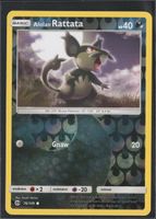 POKÉMON / Alolan Rattata / Sun & Moon / Reverse 🇺🇸