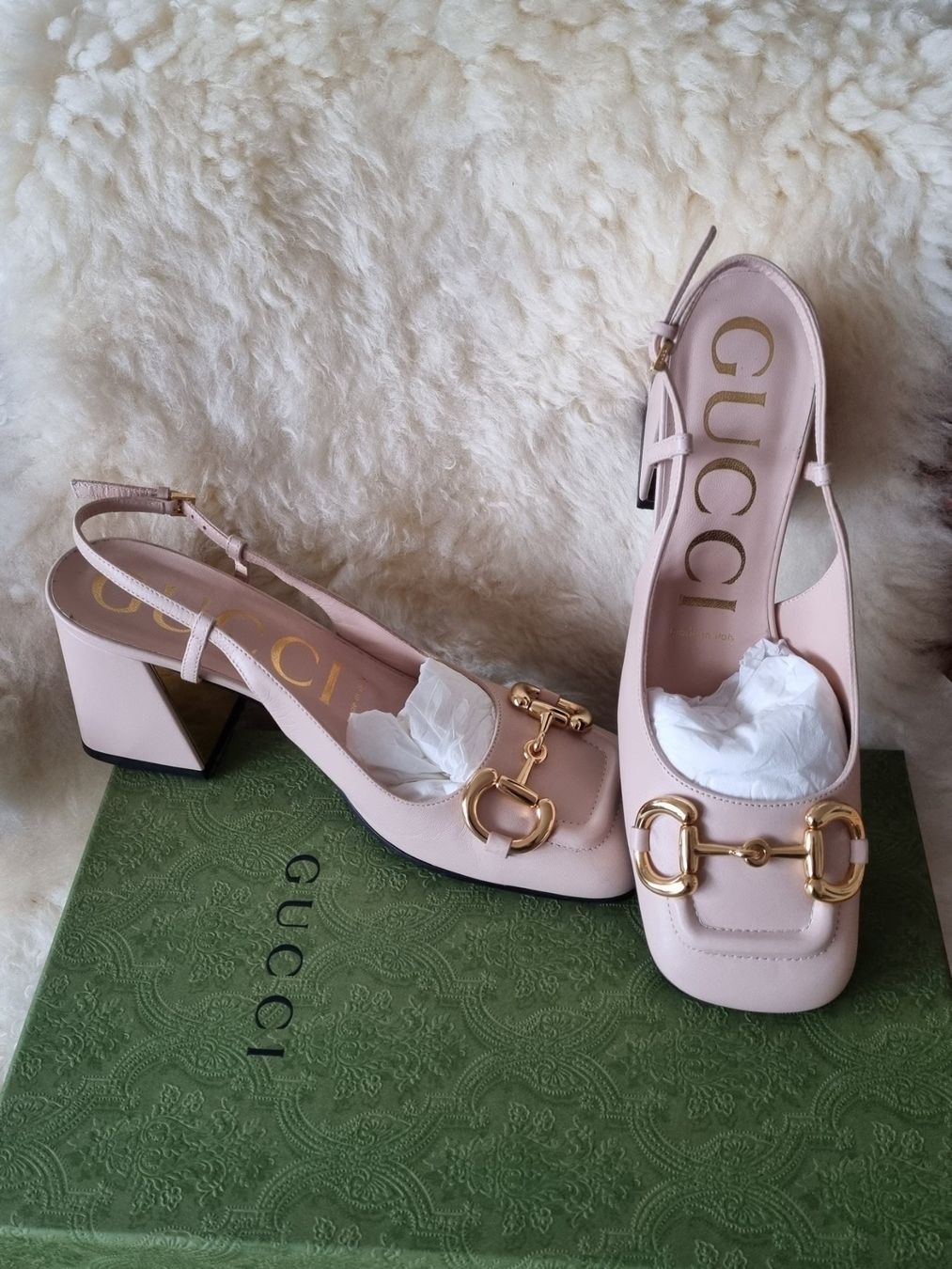 Scarpe da donna: Gucci Horsebit mid Heels slingback – Nuovo (secondo la descrizione) da Zürich venduto da Stila17