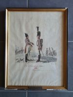 Lithografie Besuch einer österr. Offiziersdelegation 1965