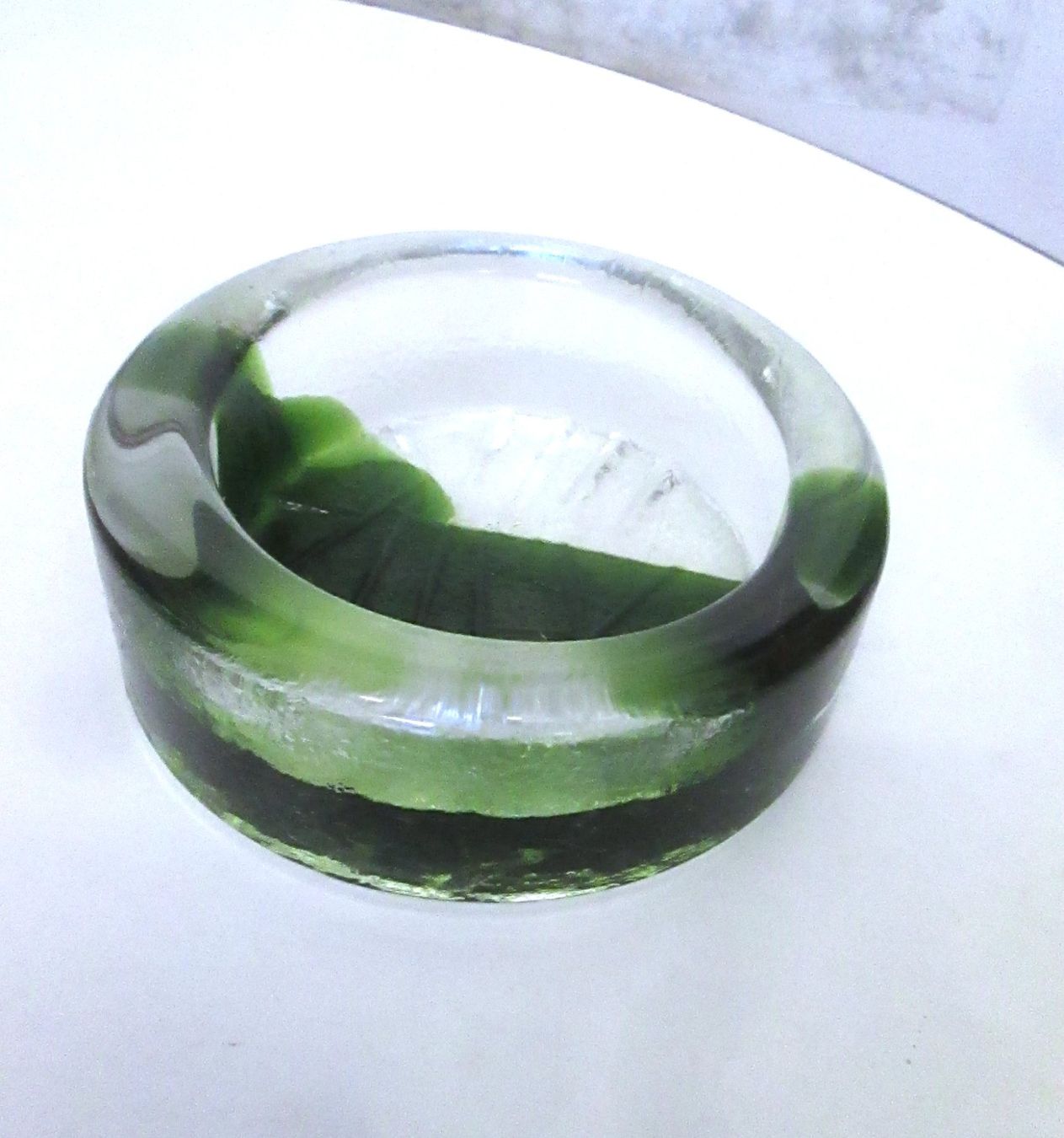 Portacenere: Glas-Aschenbecher – Usato da Sementina venduto da babucia