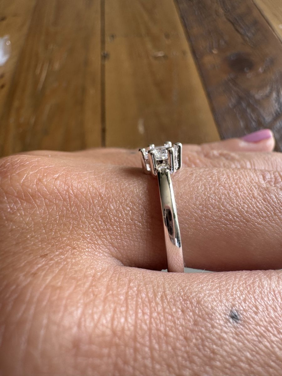 Anelli: Silberring 925 mit Zirkonia, Grösse 8 – Nuovo (secondo la descrizione) da Männedorf venduto da mariadelrocioeberle 2