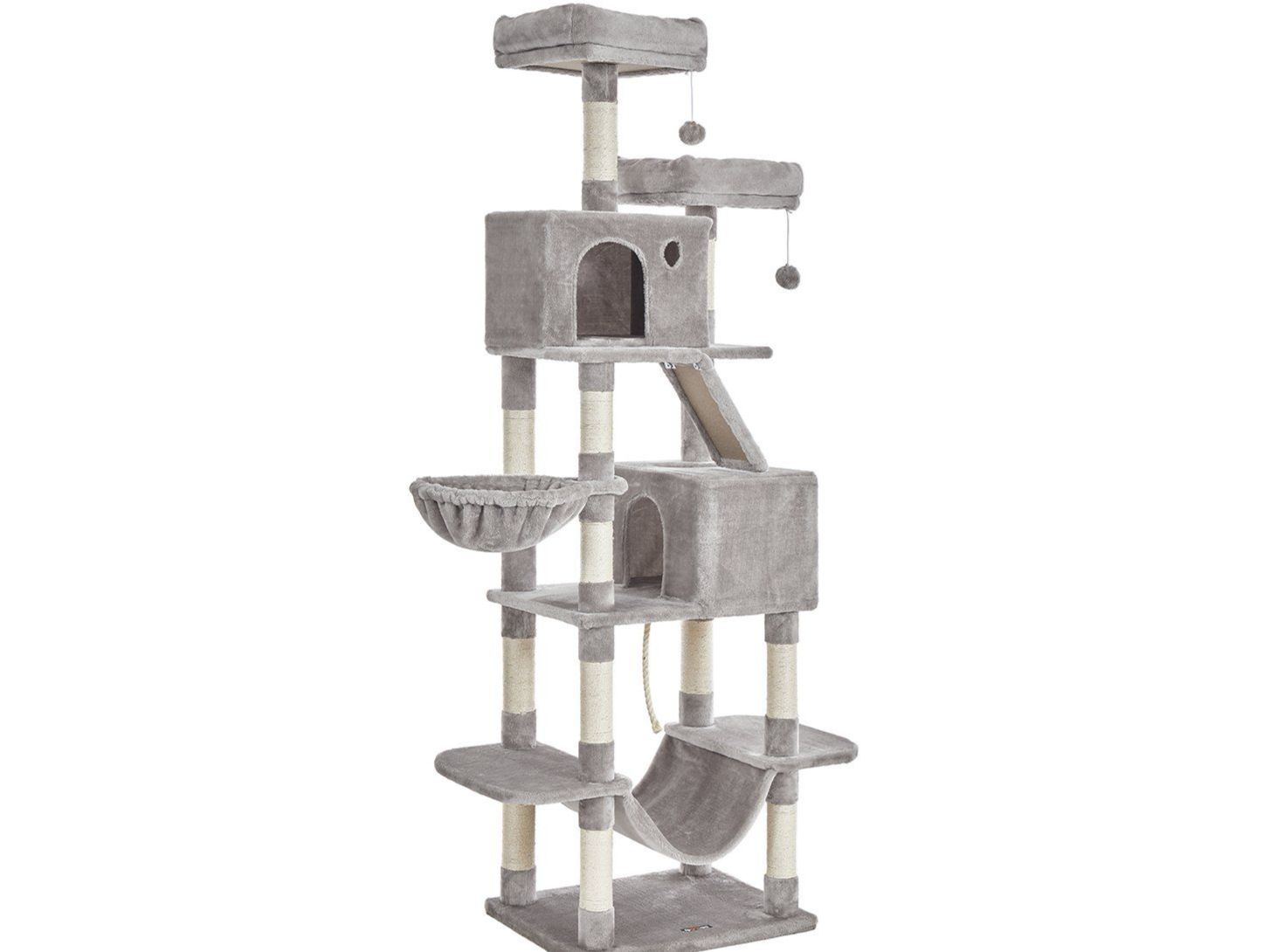 Tiragraffi: Kratzbaum XL Hoch Katzenbaum 206cm ARES – Nuovo (secondo la descrizione) da Lachen SZ venduto da MAMORU-MOEBEL