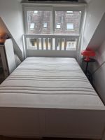 Hemnes Bett Ikea + Matratze Hövag 140x200 cm