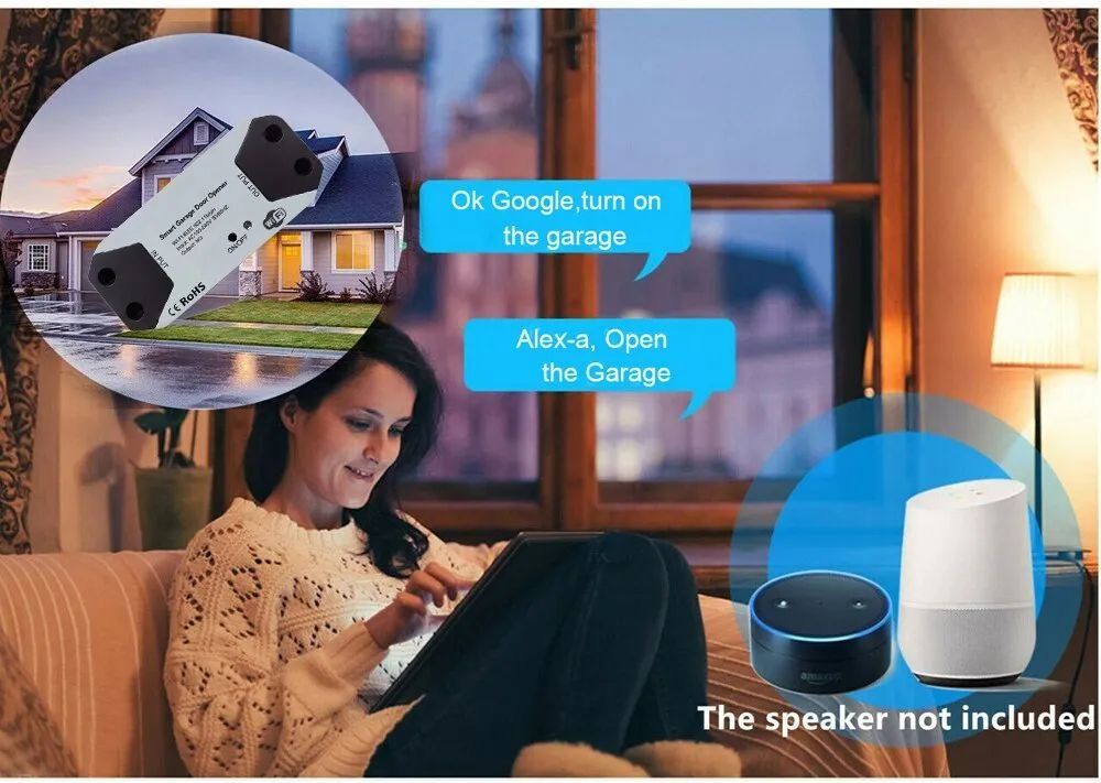 Interruttori: Tuya WiFi-Schalter Garagentor-Controller Toröffner Alexa – Nuovo e nell'imballaggio originale da Genève venduto da Top-Trend 2