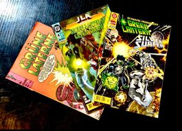 3 Comics vintage “Green Lantern” /Silver Surfer /Green Arrow