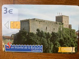 Telefonkarte Spanien, San Vicente de la Barquera, 4000 Ex