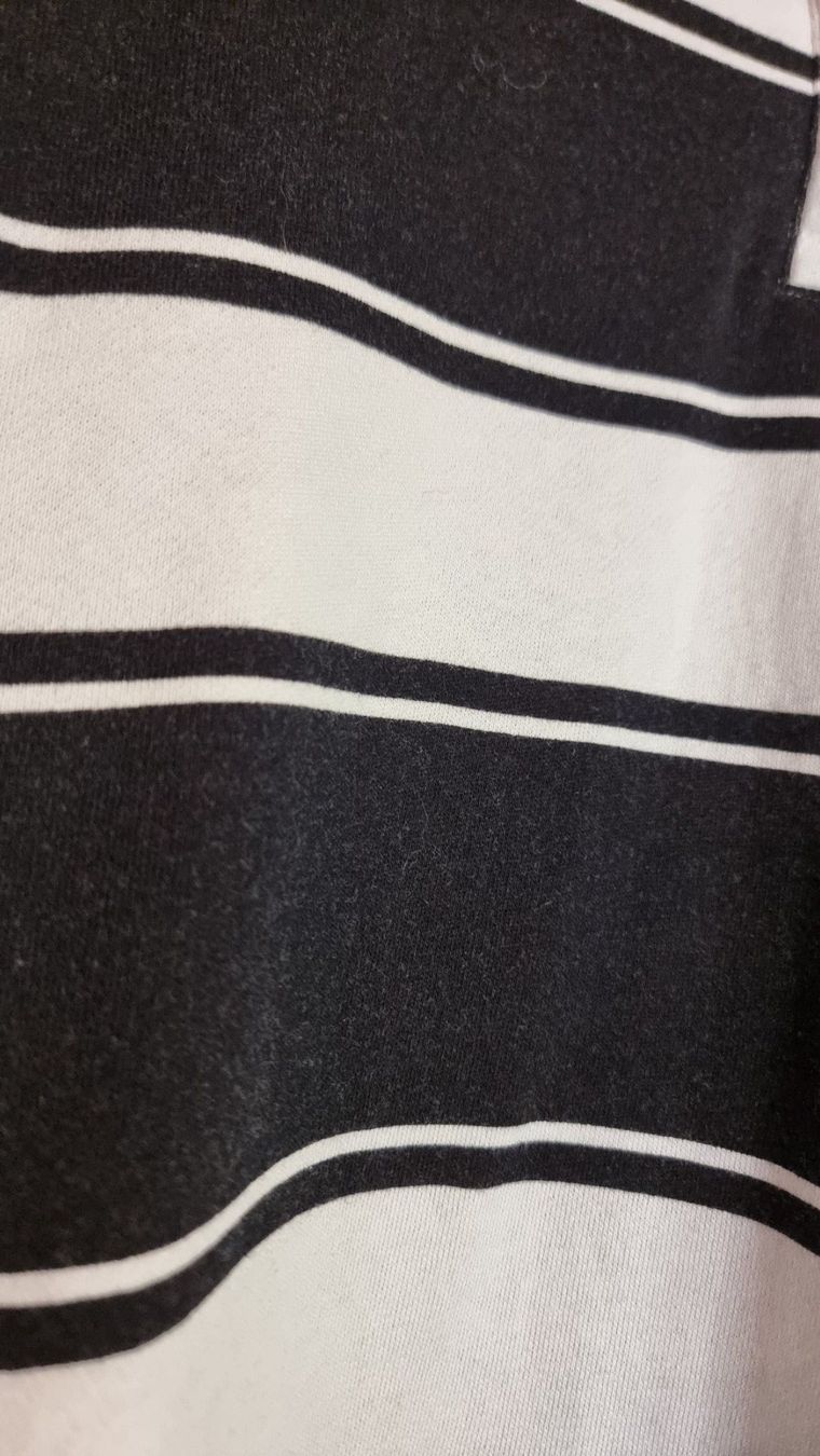 H&M Maglioni & Felpe: Longshirt gestreift Gr. L schwarz/weiss – Usato da Wald ZH venduto da CapLux 3