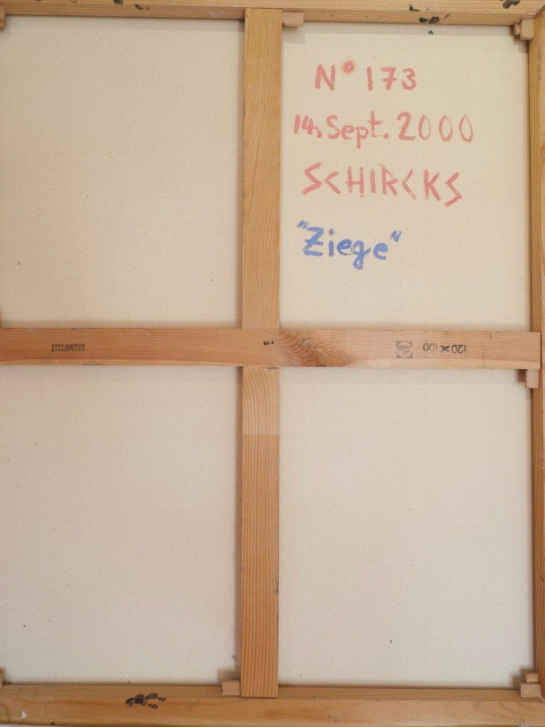 Dipinti: Ziege (grosses Gemälde) Nr. 173 – Usato da Unterlunkhofen venduto da Chrono69 3