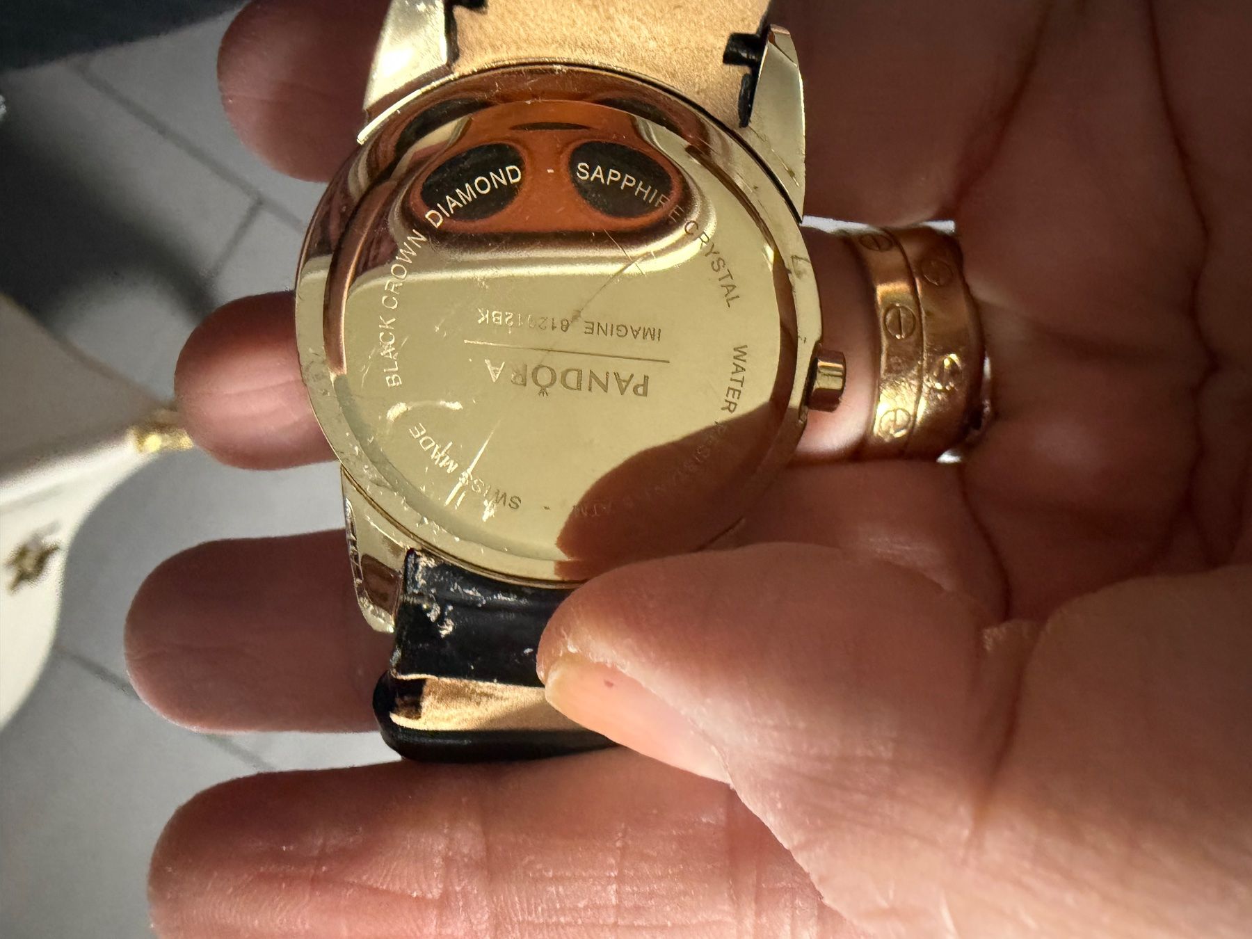 Aigner Orologi: Pandora Uhr original mit brillanten echten – Usato da Allschwil venduto da Figidindia 1
