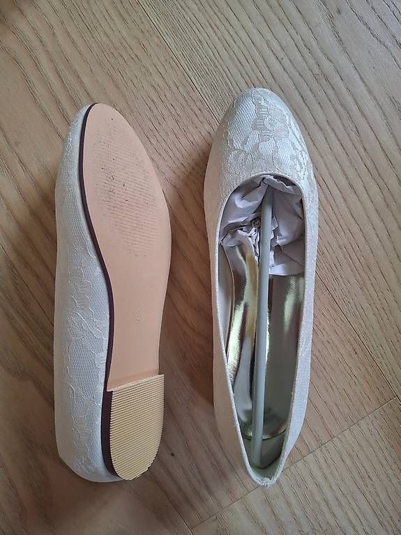 Damenschuhe: Hochzeitsschuhe mit Absatz und Ballerina – Gebraucht aus Vella von AnMarc93 1