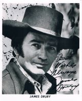 James Drury 1934-2020 Autogramm signiert Foto 20x25cm