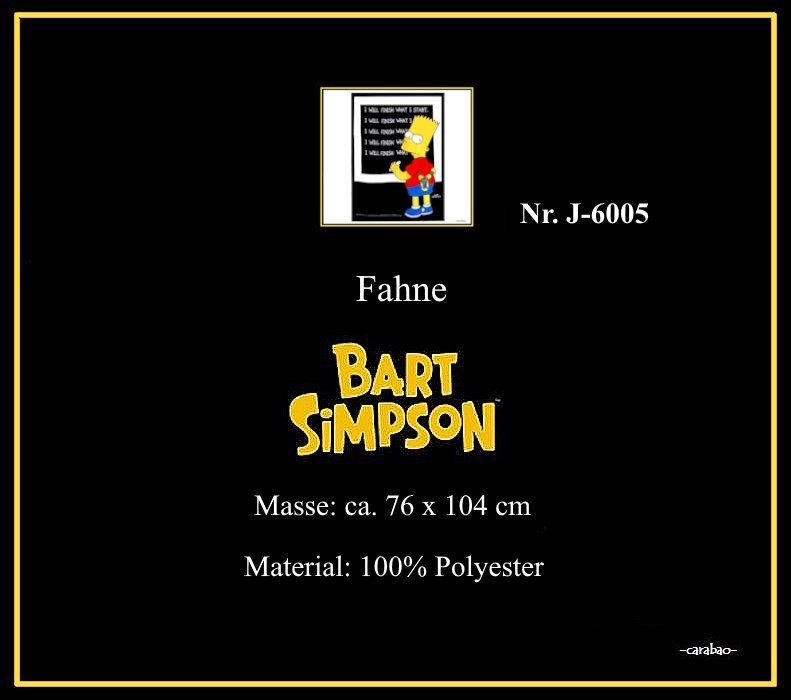 Bandiere: Fahne *Bart Simpson* - Nr. J-6005 – Nuovo (secondo la descrizione) da Winterthur venduto da --carabao-- 4