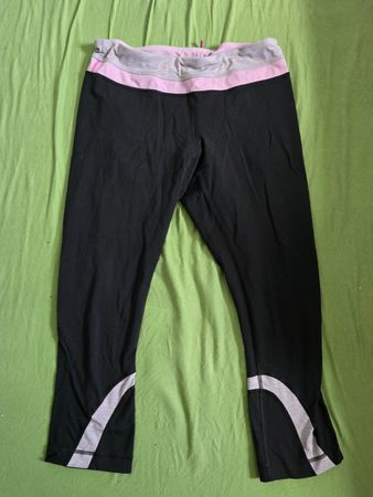 Lululemon Lauf-Capri-Hose Damen Gr. S Sommer Sportleggings